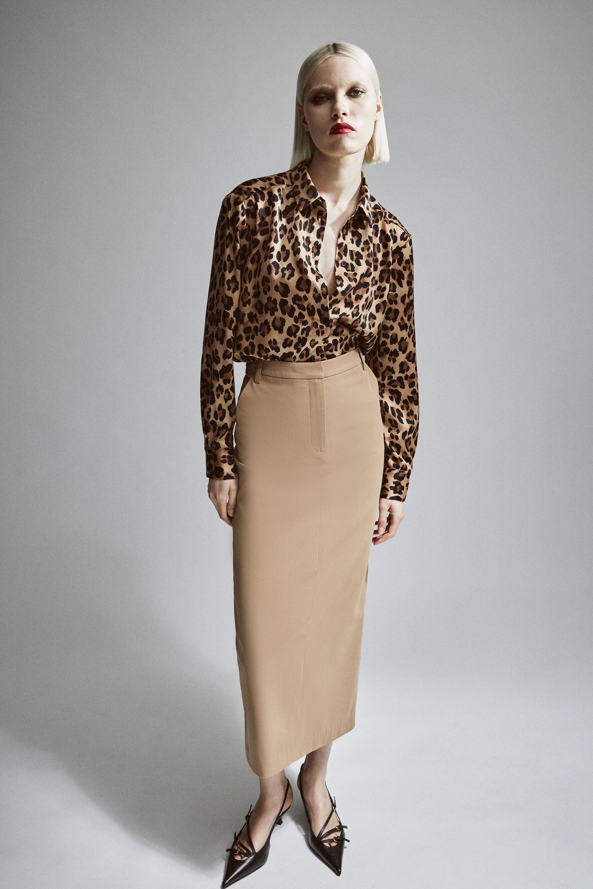 Zia Maxi Skirt In Camel Bardot